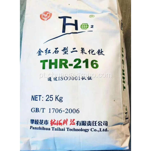 Dióxido de titânio Rutile thr218 thr216